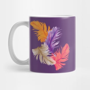 Warm Falling Feathers Mug